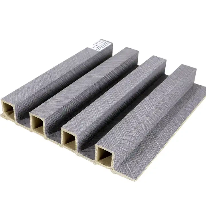 Indoor WPC Wall Panel Waterproof Wooden Grain Board