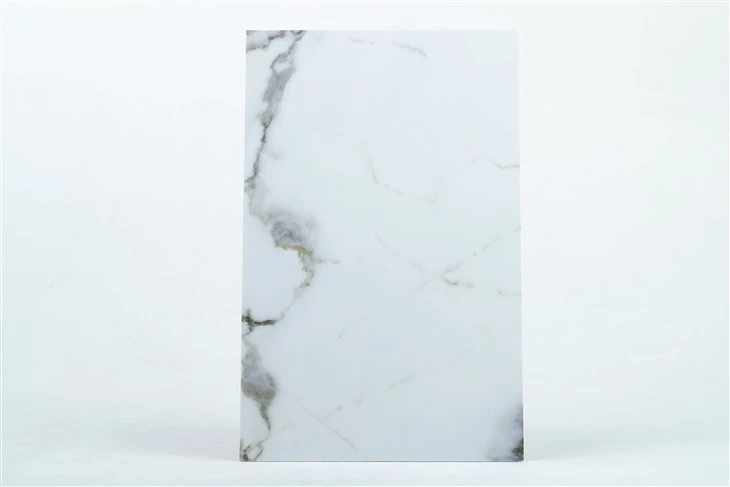 UV húðun Wall Marble Panels Vatnsheldur hönnun skrifstofu veggir